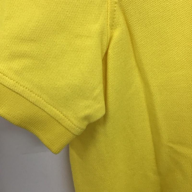 ブルックスブラザーズ BROOKS BROTHERS ポロシャツ 半袖 SLIM FIT L ワンポイント 黄 / イエロー / メンズ USED 古着 中古 10139471