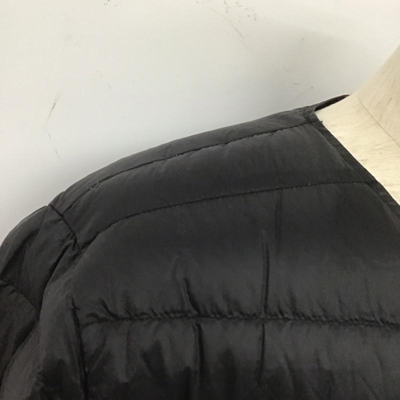 ナンガ NANGA ジャケット、上着 ジャケット、ブレザー K1WI05H4 インナーダウンカーディガン ノーカラージャケット 前ボタンジャケット XL 無地 黒 / ブラック / メンズ USED 古着 中古 10106338