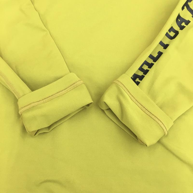 パーリーゲイツ PEARLY GATES カットソー 長袖 フレサーモ 053-266130 4 ロゴ、文字 マスタード / マスタード / メンズ USED 古着 中古 10137751