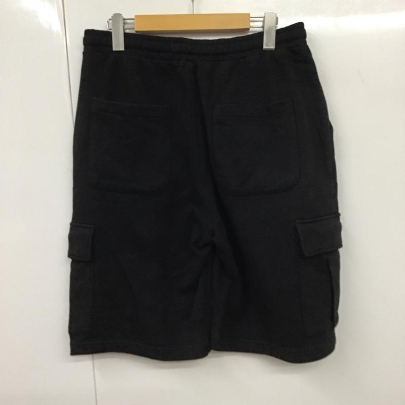 ナノユニバース nano・universe パンツ ショートパンツ 668-1128010 ハーフパンツ M 無地 黒 / ブラック / メンズ USED 古着 中古 10131450