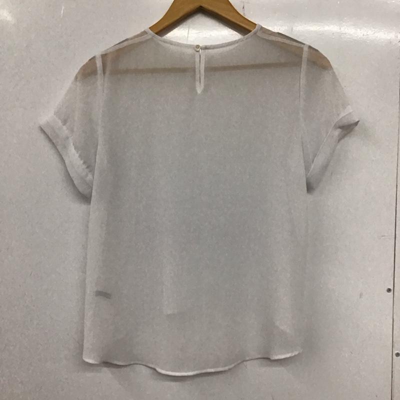 エモダ EMODA カットソー 半袖 半袖カットソー 無地Tシャツ クルーネックカットソー 無地 白 / ホワイト / レディース USED 古着 中古 10136450