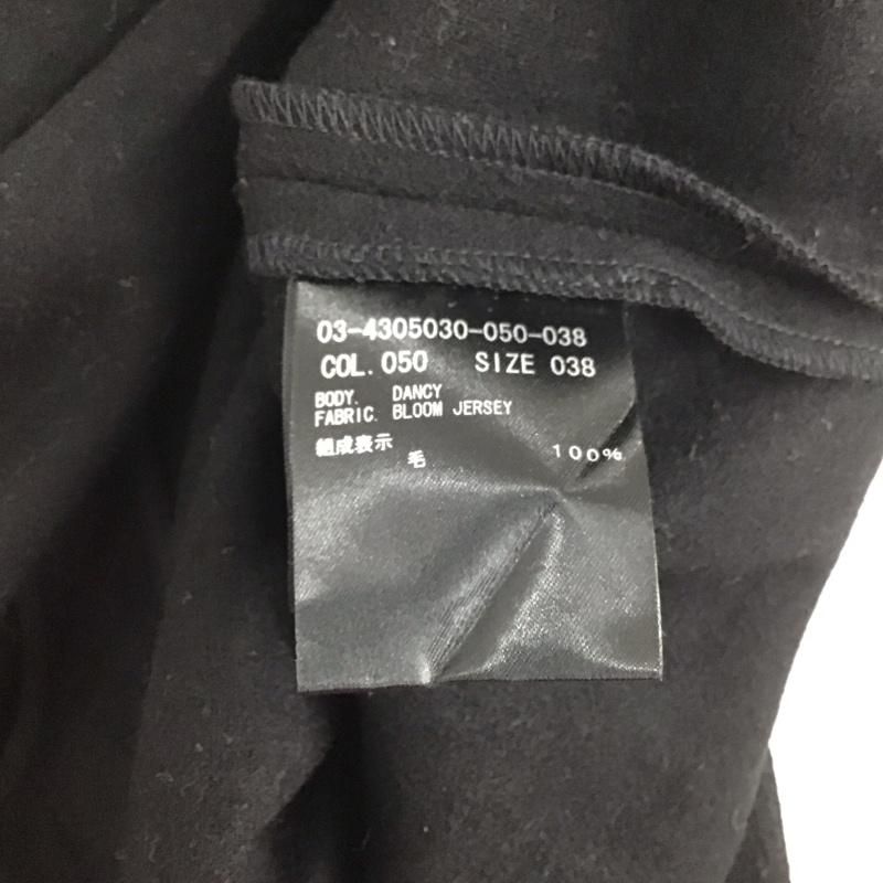 セオリーリュクス theory luxe ワンピース ロングスカート 03-4305030-050-038 BLOOMJERSEYDANCY ロングワンピース 38 無地 黒 / ブラック / レディース USED 古着 中古 10134131
