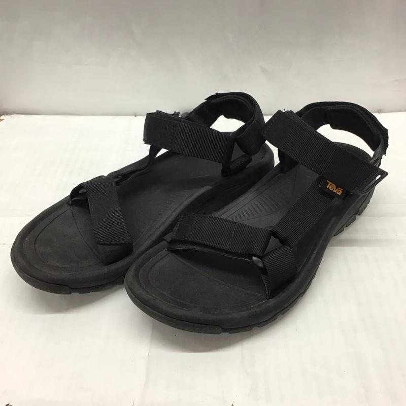 テバ Teva サンダル サンダル F27019C 1019234 HURRICANE XLT2 25cm 25.0cm ロゴ、文字 黒 / ブラック / レディース USED 古着 中古 10116456