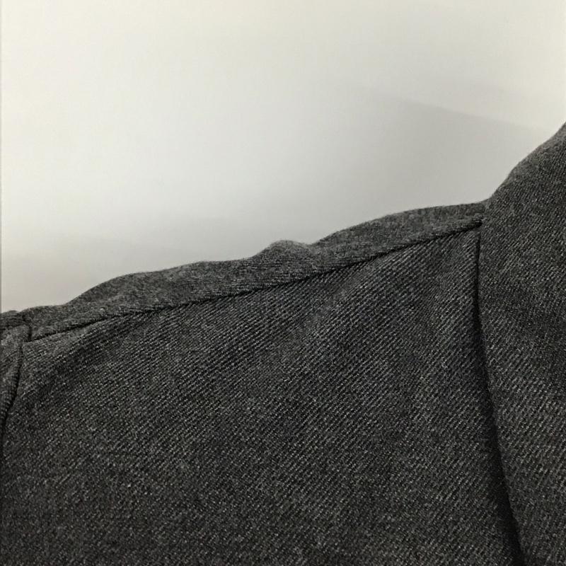 ザラ ZARA シャツ、ブラウス 長袖 長袖シャツ 無地シャツ カラーシャツ ショート丈 S 無地 灰 / グレー / レディース USED 古着 中古 10125246