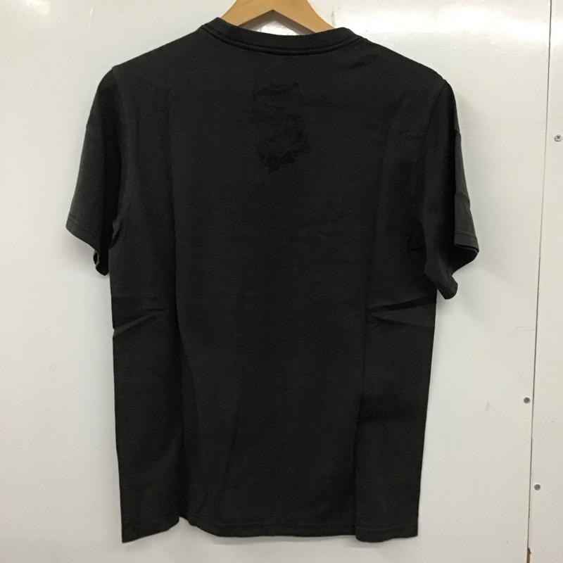 ナンバーナイン NUMBER (N)INE Tシャツ 半袖 半袖カットソー プリントTシャツ クルーネックカットソー romp 2 プリント 黒 / ブラック / メンズ USED 古着 中古 10137120