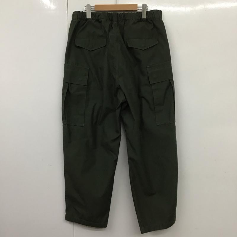 フリークスストア FREAK S STORE パンツ ワークパンツ、ペインターパンツ ワイドパンツ カジュアルパンツ ワークパンツ ミリタリーパンツ L 無地 カーキ / カーキ / メンズ USED 古着 中古 10131294