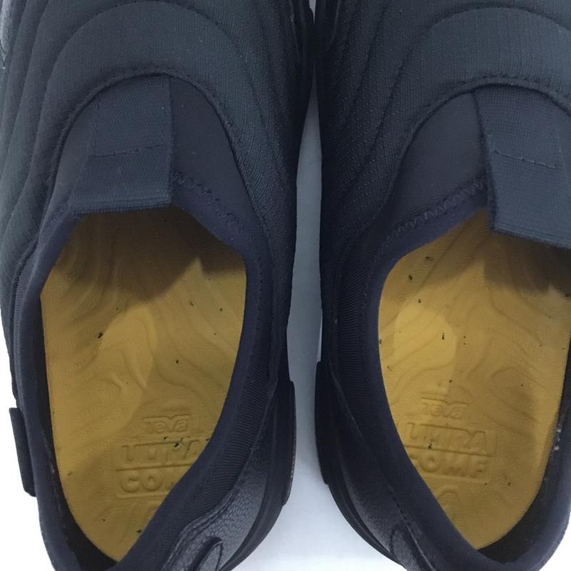 テバ Teva スニーカー スニーカー 1164490 ULTRA-COMF SLIP ON スリッポン 27cm 箱有 27.0cm ロゴ、文字 黒 / ブラック / メンズ USED 古着 中古 10133809