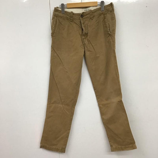 アバクロンビーアンドフィッチ ABERCROMBIE&FITCH パンツ チノパン チノパン スリムパンツ カジュアルパンツ 30インチ 無地 ベージュ / ベージュ /  メンズ USED 古着 中古 10125333