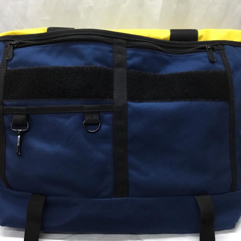 マンハッタンポーテージ Manhattan Portage メッセンジャーバッグ メッセンジャーバッグ ショルダーバッグ ロゴ、文字 紺 / ネイビー / X 黒 / ブラック / メンズ USED 古着 中古 10110599
