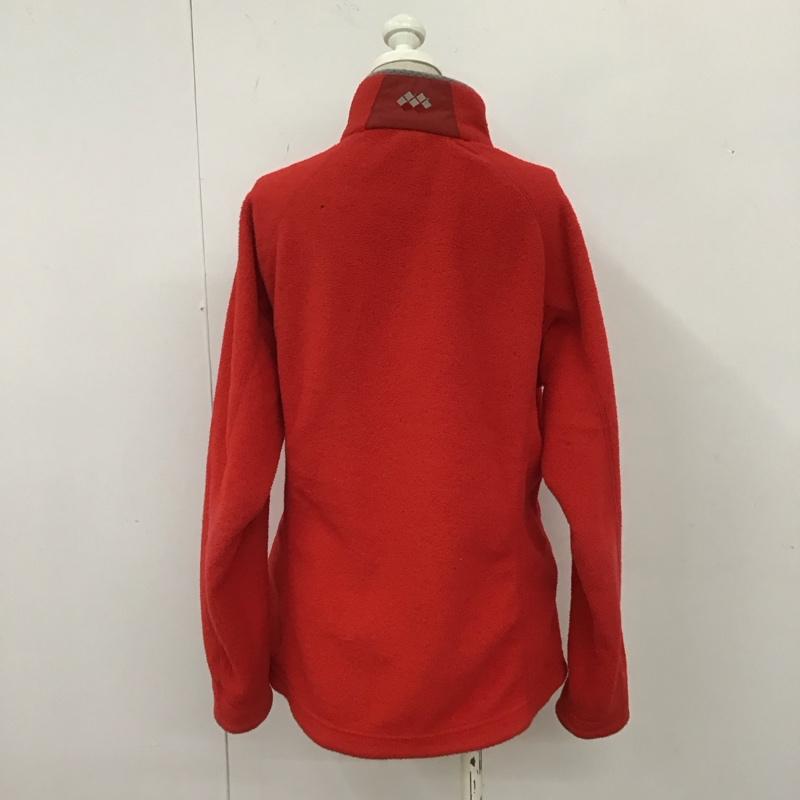 モンベル mont-bell ジャケット、上着 ジャケット、ブレザー 1106456 フリース クリマプラス200 M ロゴ、文字 赤 / レッド / レディース USED 古着 中古 10109050