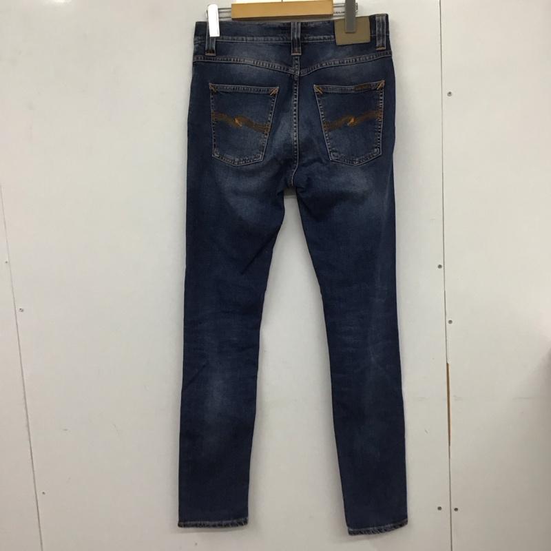 ヌーディージーンズ Nudie Jeans パンツ デニム、ジーンズ デニムパンツ スリムパンツ カジュアルパンツ ストレッチパンツ 30インチ 無地 インディゴ / インディゴ / メンズ USED 古着 中古 10132139