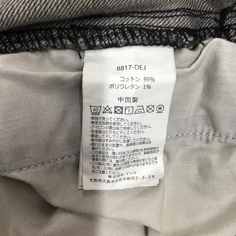 グラミチ GRAMICCI パンツ デニム、ジーンズ デニムパンツ ストレートパンツ ワイドパンツ カジュアルパンツ M 無地 黒 / ブラック / メンズ USED 古着 中古 10116204