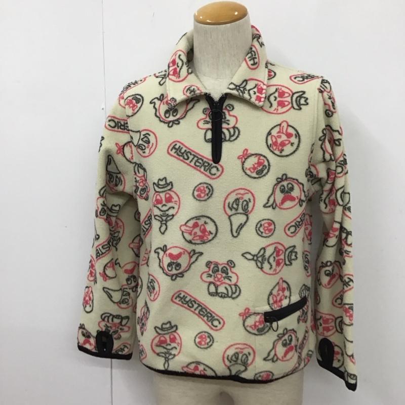 ヒステリックグラマー HYSTERIC GLAMOUR カットソー 長袖 長袖フリースカットソー 長袖カットソー ジップアップ プルオーバー FREE プリント マルチカラー / マルチカラー /  メンズ USED 古着 中古 10109315