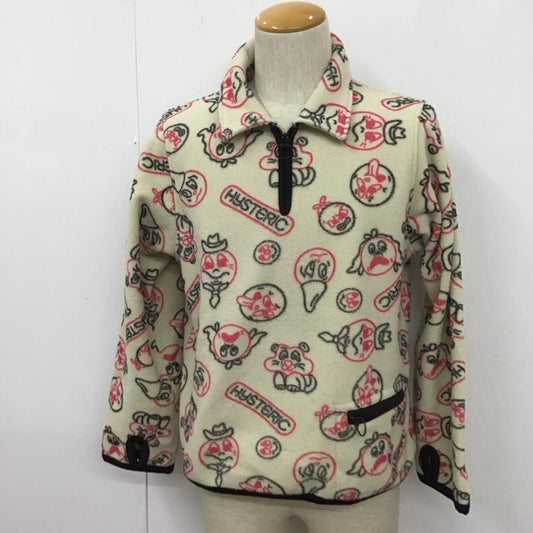 ヒステリックグラマー HYSTERIC GLAMOUR カットソー 長袖 長袖フリースカットソー 長袖カットソー ジップアップ プルオーバー FREE プリント マルチカラー / マルチカラー /  メンズ USED 古着 中古 10109315