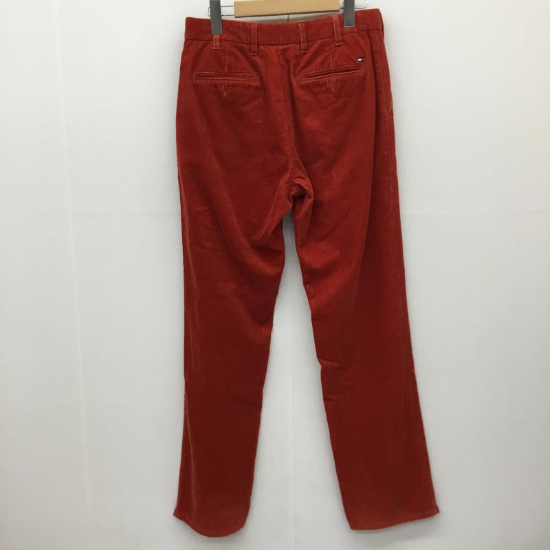 トミーヒルフィガー TOMMY HILFIGER パンツ ワークパンツ、ペインターパンツ コーデュロイパンツ 30インチ 無地 橙 / オレンジ / レディース USED 古着 中古 10139683