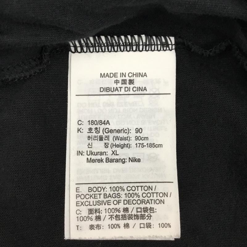 ナイキ NIKE パンツ ショートパンツ 804420-010 CLUB JERSEY SHORT XL ロゴ、文字 黒 / ブラック /  メンズ USED 古着 中古 10121022