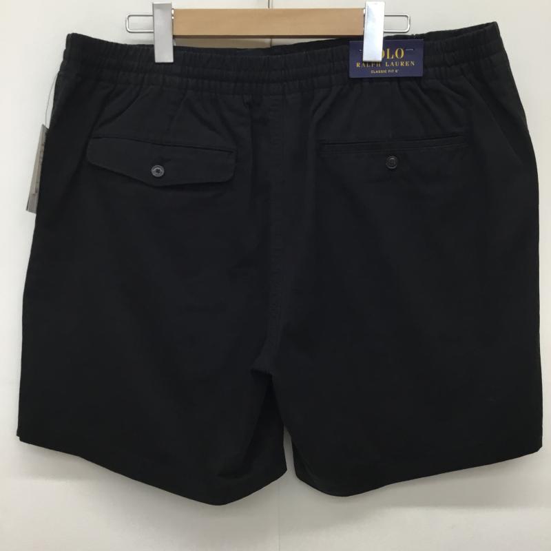 ポロラルフローレン POLO RALPH LAUREN パンツ ショートパンツ XL ロゴ、文字 黒 / ブラック / メンズ USED 古着 中古 10133769