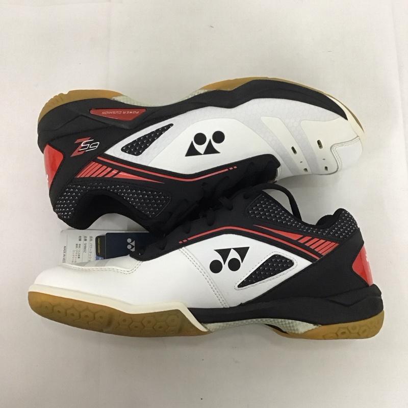 ヨネックス YONEX カジュアルシューズ カジュアルシューズ POWER CUSHION 65Z パワークッション65Z SHB65Z バドミントンシューズ 25.5cm 無地 白 / ホワイト / X 黒 / ブラック / X 赤 / レッド / メンズ USED 古着 中古 10125953