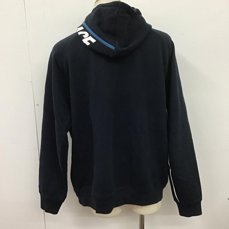 パレス PALACE パーカー 長袖 長袖パーカー プルオーバーパーカー スウェット XL ロゴ、文字 紺 / ネイビー / メンズ USED 古着 中古 10126360