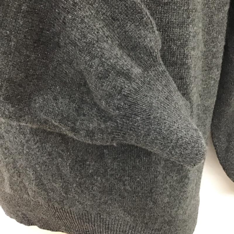 ブルックスブラザーズ BROOKS BROTHERS ニット、セーター 長袖 長袖ニットカットソー ニット セーター タートルネックニット S 無地 灰 / グレー / メンズ USED 古着 中古 10113611
