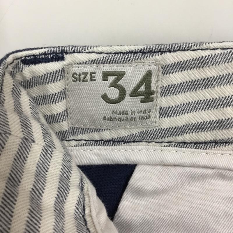 ティンバーランド Timberland パンツ ショートパンツ ハーフパンツ ショートパンツ カジュアルパンツ 34 無地 紺 / ネイビー / メンズ USED 古着 中古 10112314