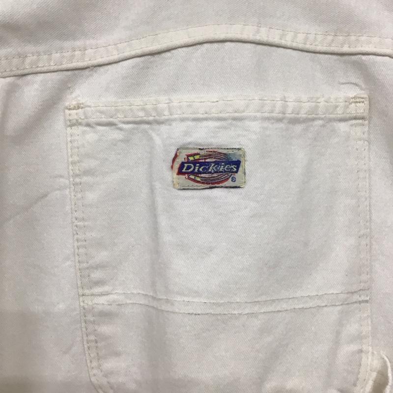 ディッキーズ Dickies パンツ ワークパンツ、ペインターパンツ ワークパンツ ワイドパンツ カジュアルパンツ 40インチ 無地 白 / ホワイト / メンズ USED 古着 中古 10138722