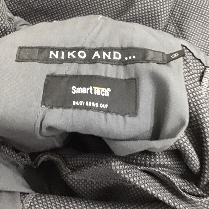 ニコアンド niko and... パンツ ワークパンツ、ペインターパンツ ワイドパンツ カジュアルパンツ ワークパンツ M 総柄 灰 / グレー / メンズ USED 古着 中古 10135953