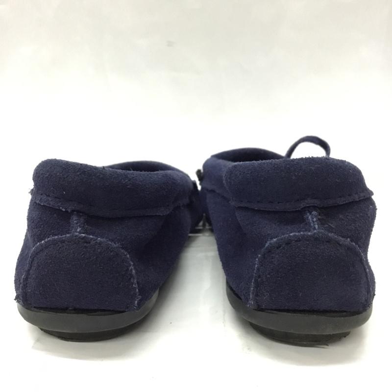 ミネトンカ Minnetonka カジュアルシューズ カジュアルシューズ 405S モカシン 無地 紺 / ネイビー / レディース USED 古着 中古 10106533