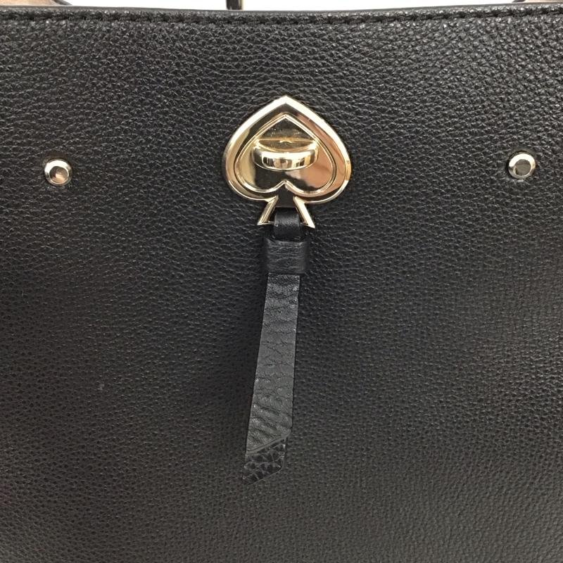 ケイトスペード Kate Spade ショルダーバッグ ショルダーバッグ WKRU6827 マーティ ラージ バケット ロゴ、文字 黒 / ブラック / レディース USED 古着 中古 10123178