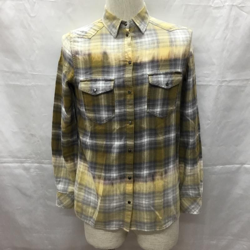 ディーゼル DIESEL シャツ、ブラウス 長袖 長袖シャツ カラーシャツ ポケットシャツ 長袖カットソー チェックシャツ XS チェック マルチカラー / マルチカラー / レディース USED 古着 中古 10108941