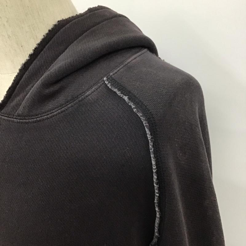 ポロジーンズカンパニー POLOJEANSCO. パーカー 長袖 長袖パーカー フード付きパーカー プリントスウェット トレーナー L 無地 黒 / ブラック / メンズ USED 古着 中古 10109820