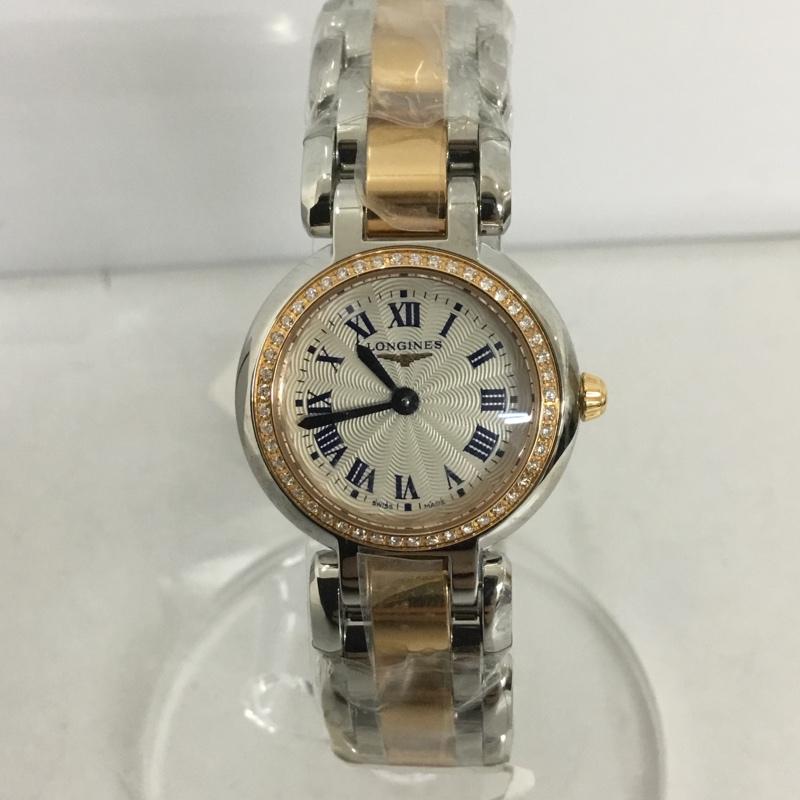 ロンジン LONGINES 腕時計 アナログ(クォーツ式) L81095796 PrimaLuna 箱有 ロゴ、文字 銀 / シルバー / レディース USED 古着 中古 10127058