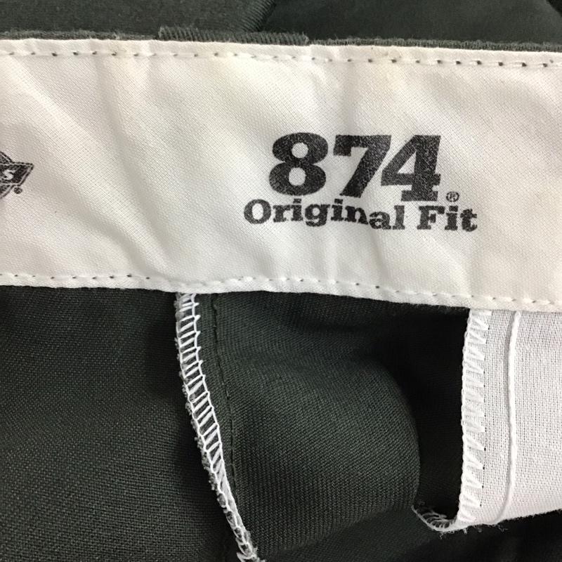 ディッキーズ Dickies パンツ ワークパンツ、ペインターパンツ 874 Original Fit 無地 カーキ / カーキ / メンズ USED 古着 中古 10129965