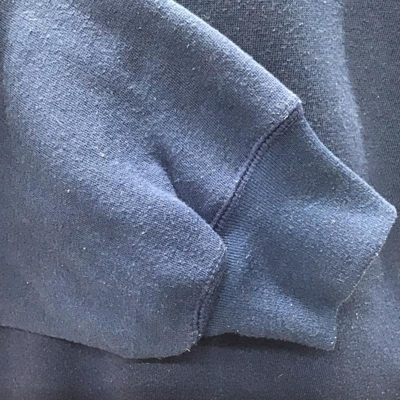 ポロバイラルフローレン Polo by RALPH LAUREN トレーナー 長袖 長袖トレーナー スウェット クルーネック リブスウェットカットソー L ロゴ、文字 紺 / ネイビー / メンズ USED 古着 中古 10111814