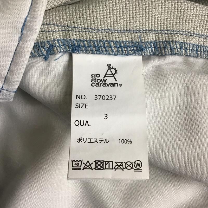 ゴースローキャラバン go slow caravan パンツ ショートパンツ ハーフパンツ ショートパンツ カジュアルパンツ 3 プリント マルチカラー / マルチカラー / メンズ USED 古着 中古 10115353