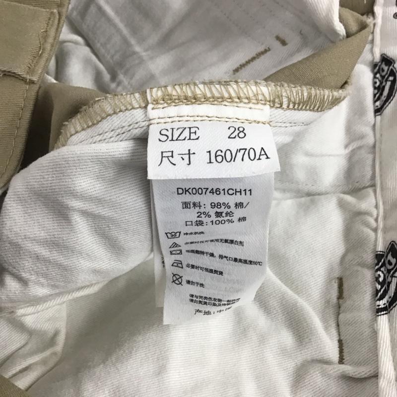 ディッキーズ Dickies パンツ ショートパンツ ショートパンツ ハーフパンツ カジュアルパンツ 28インチ 無地 ベージュ / ベージュ / メンズ USED 古着 中古 10146451