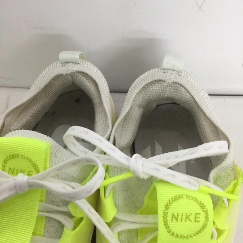 ナイキ NIKE スニーカー スニーカー DN2658-101 W ZOOM FLY 4 Premium 23.5cm 23.5cm ロゴ、文字 白 / ホワイト / X 黄 / イエロー / レディース USED 古着 中古 10150964
