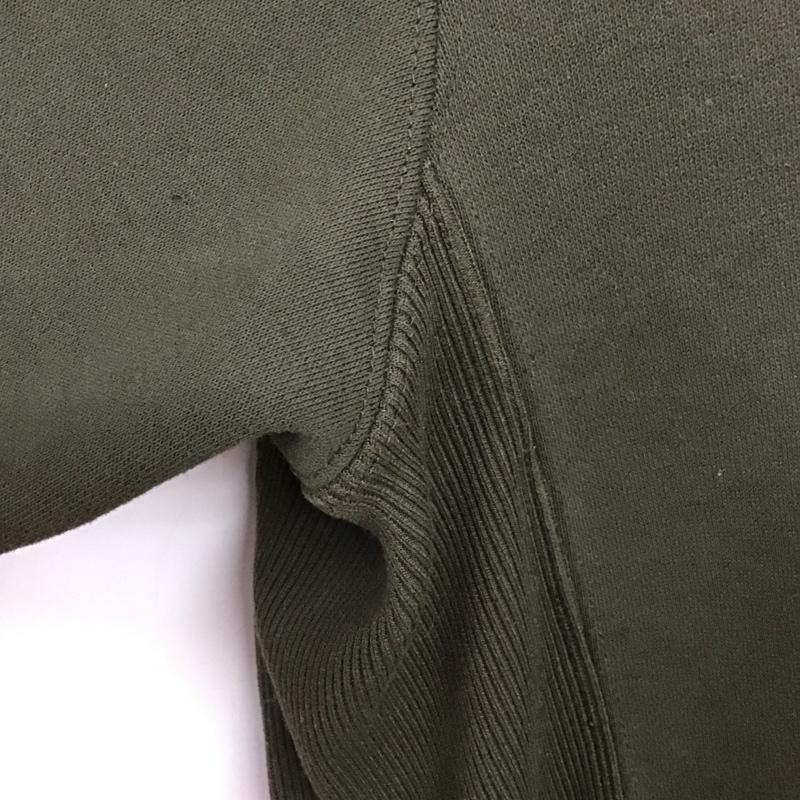 ザノースフェイス THE NORTH FACE パーカー 長袖 nt62232 スクエアロゴフルジップパーカー スウェットパーカー M ロゴ、文字 カーキ / カーキ / メンズ USED 古着 中古 10132268
