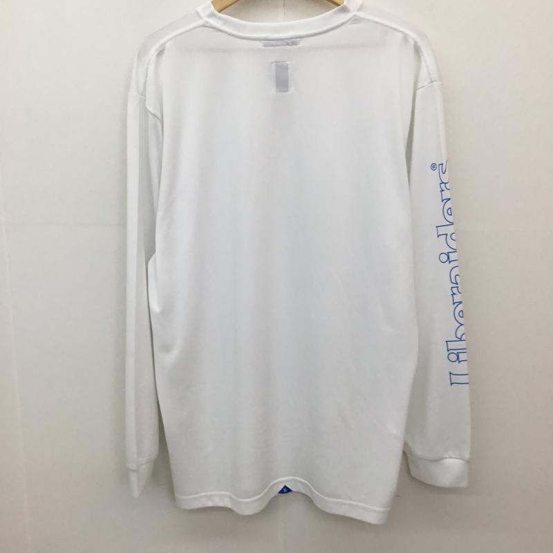 リベレイダース Liberaiders カットソー 長袖 L ロゴ、文字 白 / ホワイト / メンズ USED 古着 中古 10139206