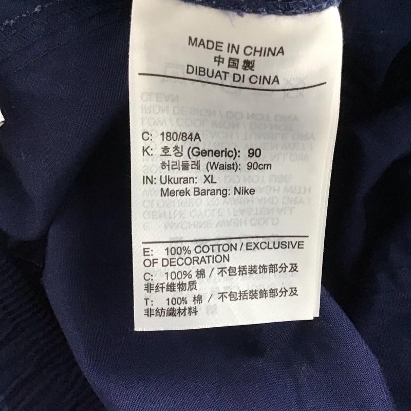 ナイキ NIKE パンツ ワークパンツ、ペインターパンツ fn3097-410 クラブバルセロナ ウーブンパンツ ワイドパンツ スポーツウェア XL 無地 紺 / ネイビー / メンズ USED 古着 中古 10140467