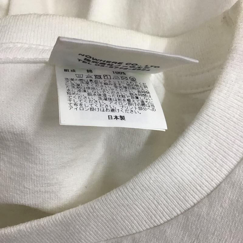 アベイシングエイプ A BATHING APE Tシャツ 半袖 L プリント 白 / ホワイト / メンズ USED 古着 中古 10108005