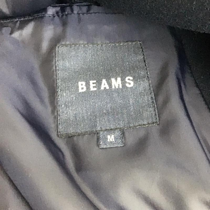 ビームス BEAMS コート コート一般 ロングコート カラージャケット アウター M 無地 紺 / ネイビー / メンズ USED 古着 中古 10130803