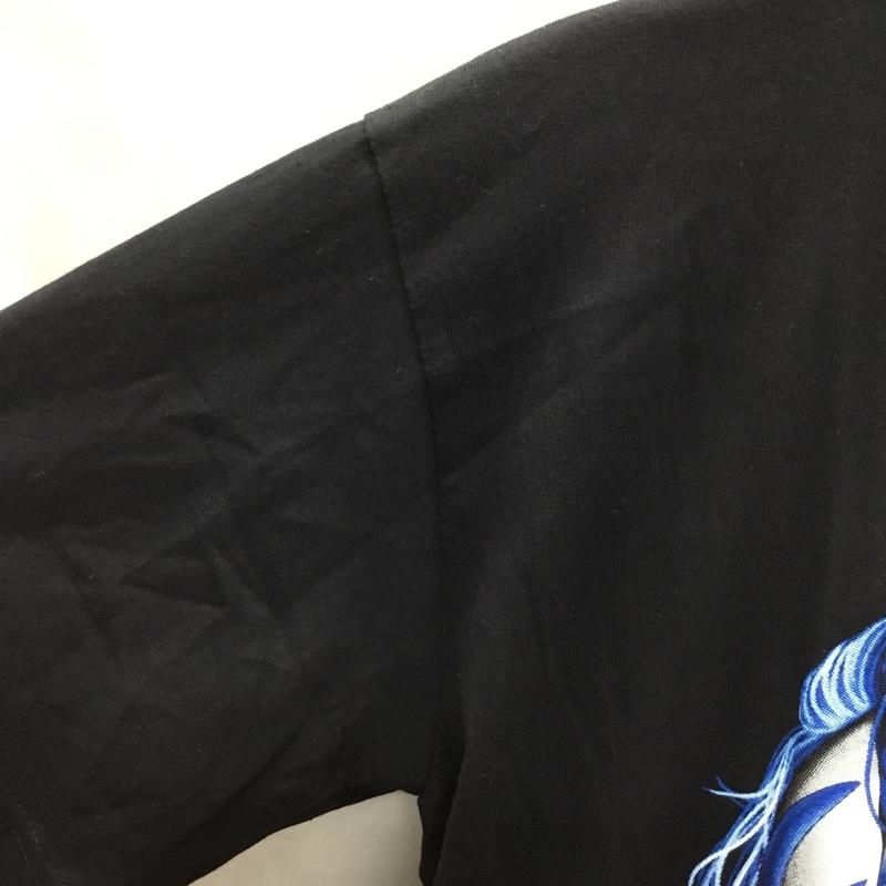 古着 USED Tシャツ 半袖 半袖カットソー プリントTシャツ クルーネックカットソー バンドTシャツ L プリント 黒 / ブラック / メンズ USED 古着 中古 10106949