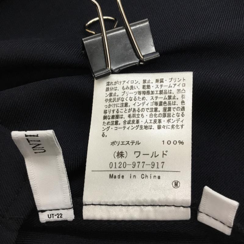 アンタイトル UNTITLED シャツ、ブラウス 半袖 3 無地 紺 / ネイビー / レディース USED 古着 中古 10137590
