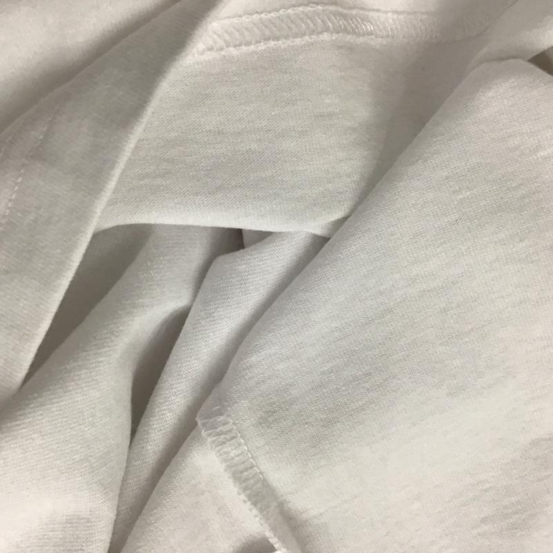 ルーカ RVCA Tシャツ 半袖 半袖カットソー プリントTシャツ クルーネックカットソー L ロゴ、文字 白 / ホワイト / メンズ USED 古着 中古 10139305