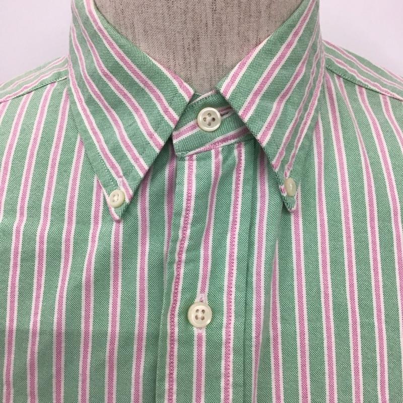 ラルフローレン RALPHLAUREN シャツ、ブラウス 長袖 長袖シャツ カラーシャツ ストライプシャツ 長袖カットソー ボタンダウンシャツ S ストライプ マルチカラー / マルチカラー /  メンズ USED 古着 中古 10109147