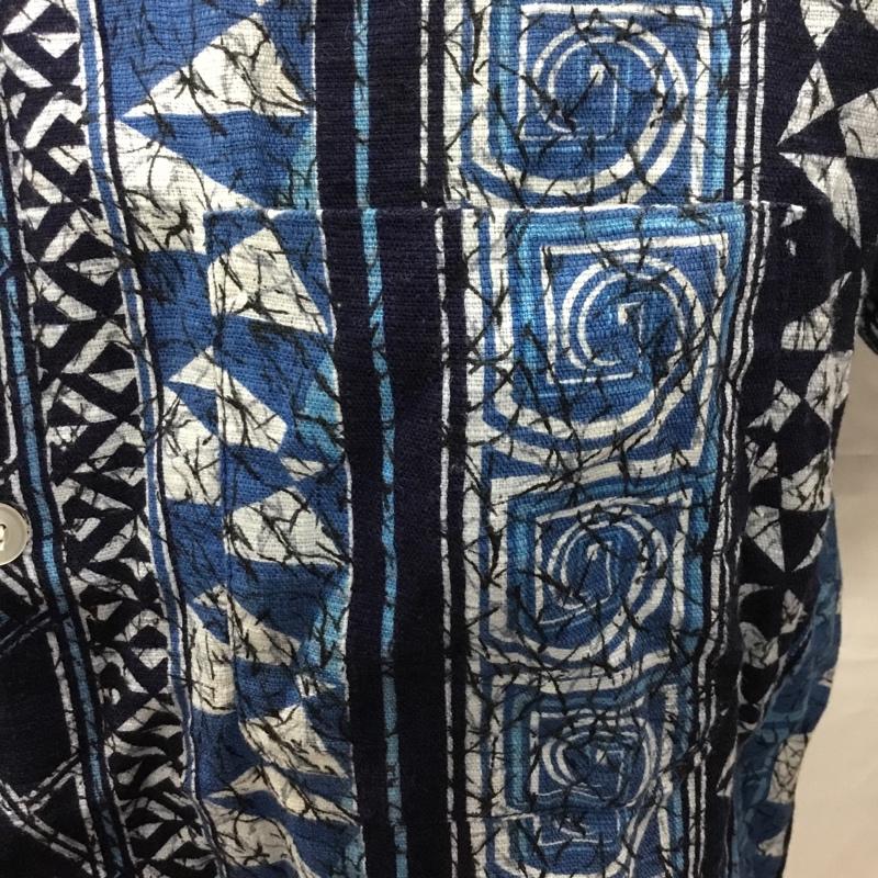マックレガー McGREGOR シャツ、ブラウス 半袖 半袖シャツ カラーシャツ 半袖カットソー アロハシャツ 古着 三角タグ L 総柄 マルチカラー / マルチカラー / メンズ USED 古着 中古 10106478