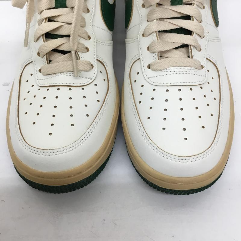 ナイキ NIKE スニーカー スニーカー DZ4764-133 Women s Air Force 1 Low Green and Muslin 26.5cm ロゴ、文字 白 / ホワイト / X ベージュ / ベージュ / X 緑 / グリーン / メンズ USED 古着 中古 10138523