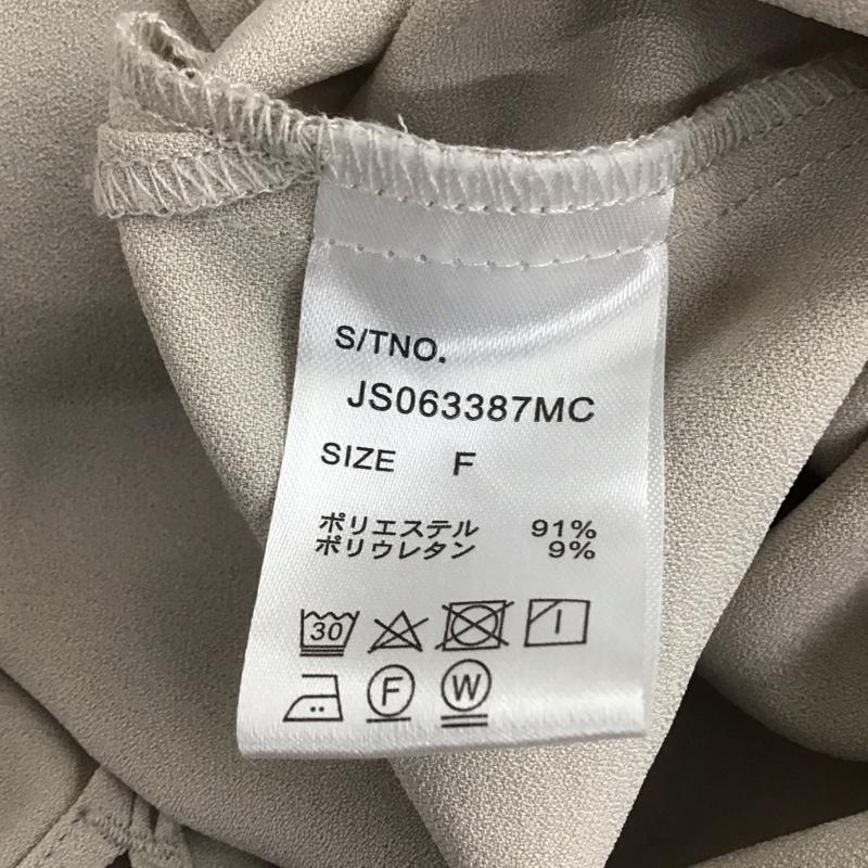 ジーナシス JEANASIS シャツ、ブラウス 長袖 JS063387MC FREE 無地 マルチカラー / マルチカラー / レディース USED 古着 中古 10134640