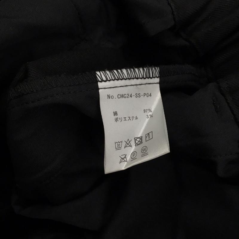 キャプテンズヘルム Captains Helm パンツ チノパン CHG24-SS-P04 クロップドパンツ ゴルフ L ロゴ、文字 黒 / ブラック / メンズ USED 古着 中古 10113937